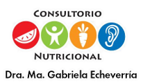 Nutricionista Dra Gabriela Echeverría